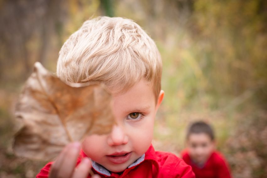 cómo hacer fotos a niños
